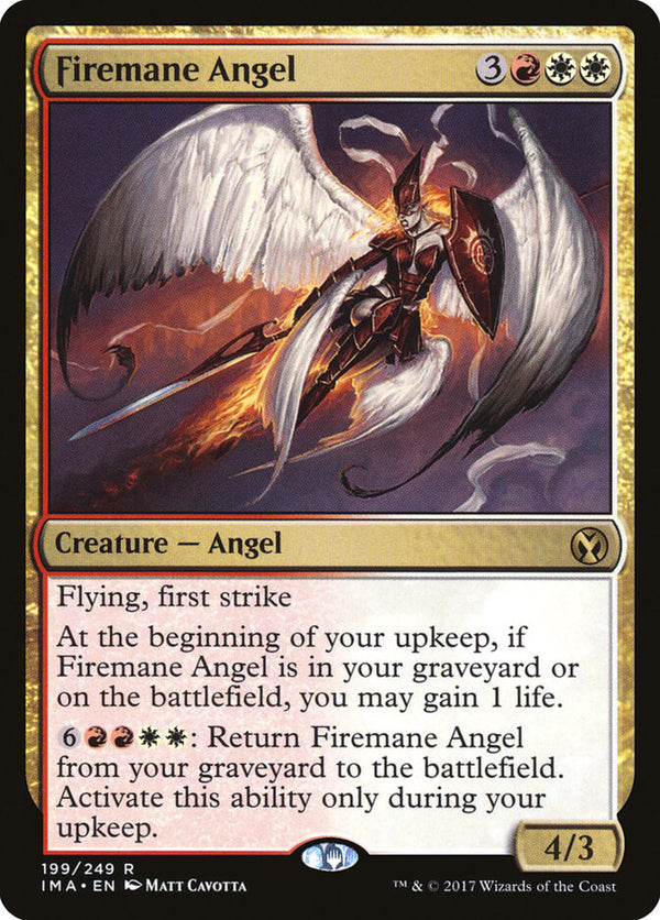 Firemane Angel - Magic: The Gathering