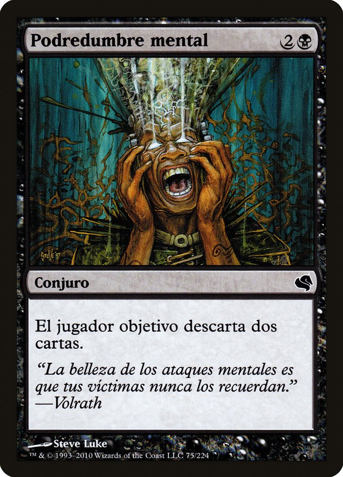 Mind Rot (Spanish) - "Podredumbre mental"