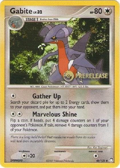 Gabite - 48/124 (Prerelease) - Pokémon