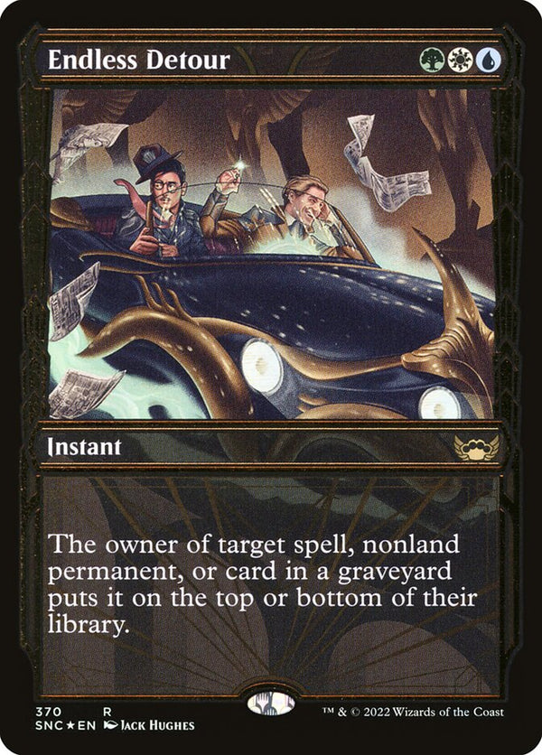 Endless Detour (Gilded Foil) - Magic: The Gathering