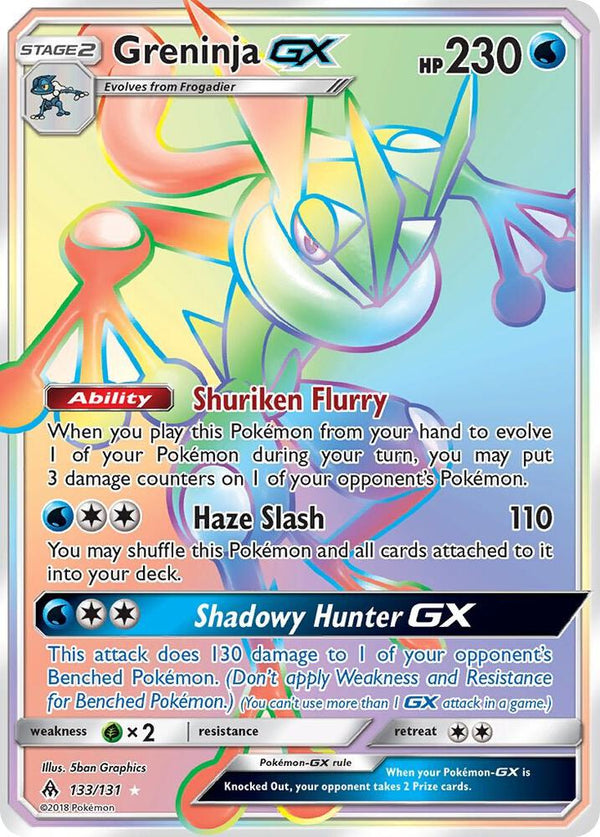 Greninja GX (Secret) - Pokémon