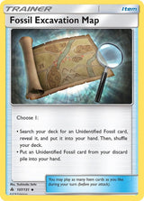 Fossil Excavation Map - Pokémon