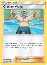 Crasher Wake - Pokémon