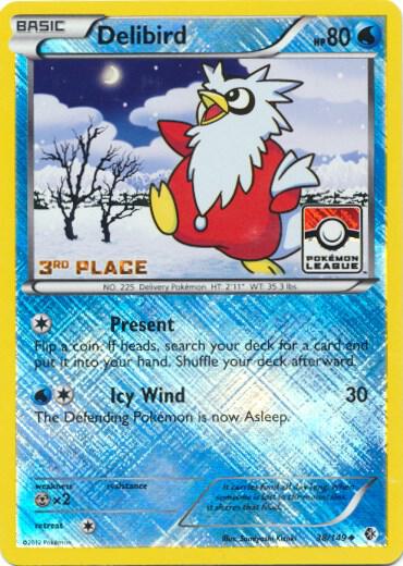 Delibird - 38/149 (Pokemon League) [3rd Place] - Pokémon