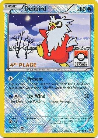 Delibird - 38/149 (Pokemon League) [4th Place] - Pokémon
