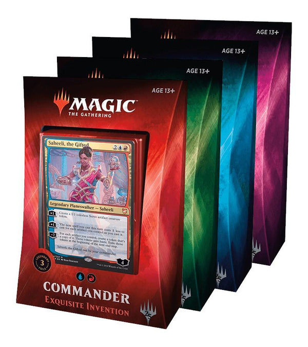 Commander 2018 - Set of 4 - Magic: The Gathering
