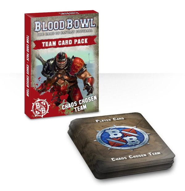 Blood Bowl: Chaos Chosen Team Card Pack - Games Workshop
