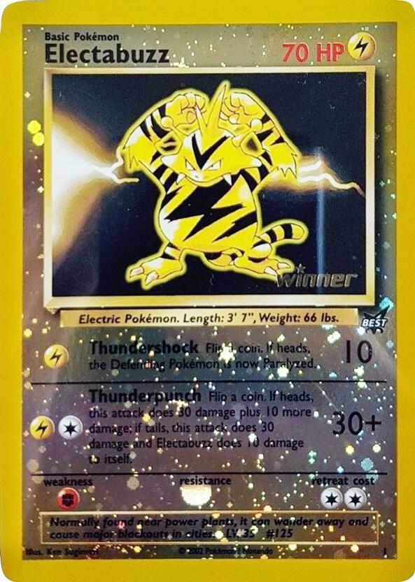 Electabuzz - 1 [Winner] - Pokémon