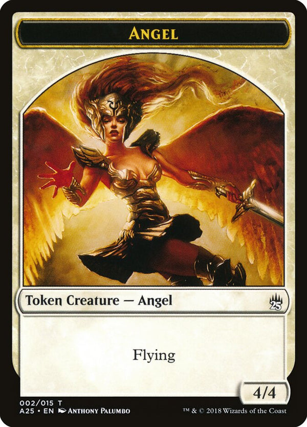 Angel Token (002) - Magic: The Gathering