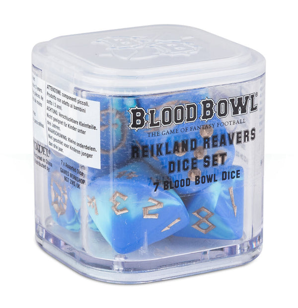 Blood Bowl: Reikland Reavers Dice Set (7-Pack) - Games Workshop