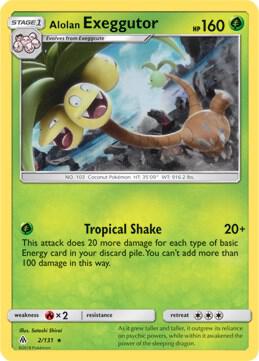 Alolan Exeggutor - 2/131 (SM Forbidden Light) - Pokémon