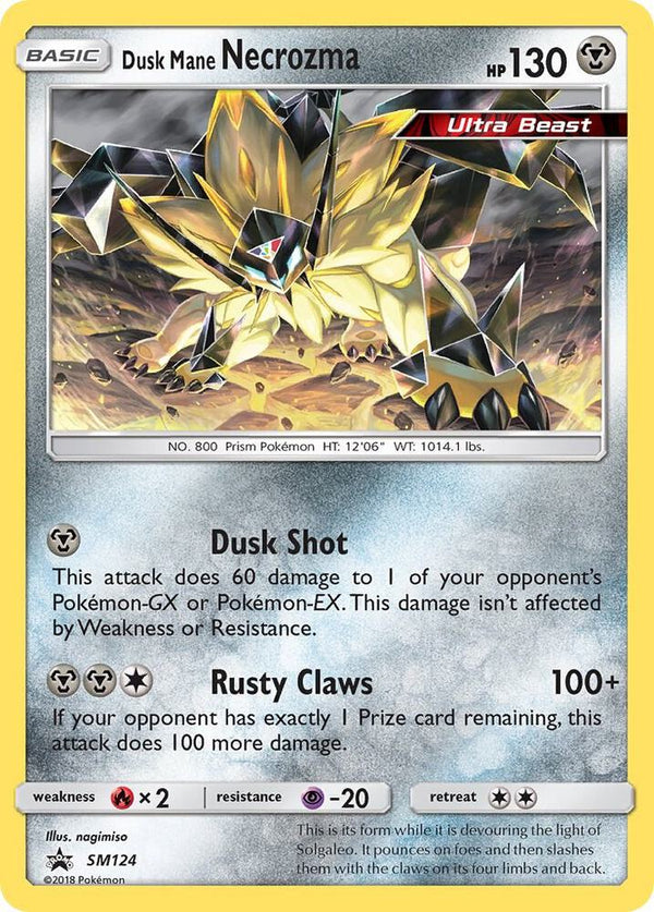 Dusk Mane Necrozma - SM124 - Pokémon