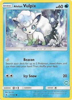 Alolan Vulpix (29) - Pokémon