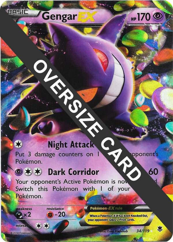 Gengar EX - 34/119 - Pokémon
