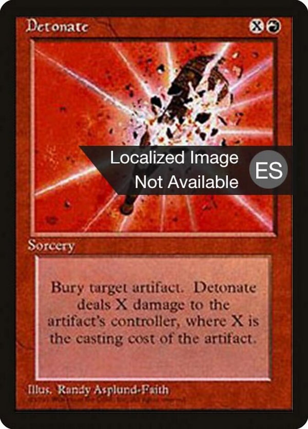 Detonate - Magic: The Gathering