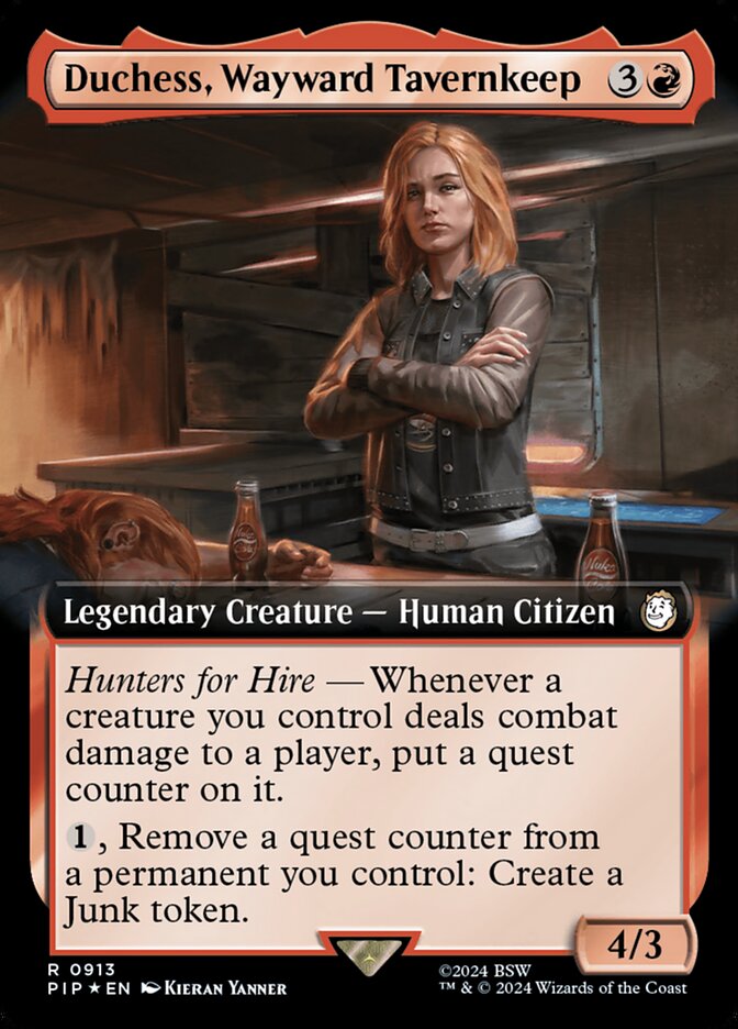 Duchess, Wayward Tavernkeep (Extended Art) (Surge Foil)