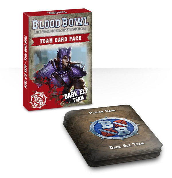 Blood Bowl: Dark Elf Team Card Pack - Games Workshop