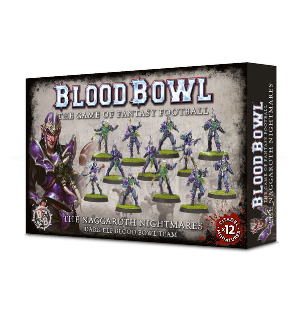 Blood Bowl: The Naggaroth Nightmares Dark Elf Blood Bowl Team - Games Workshop