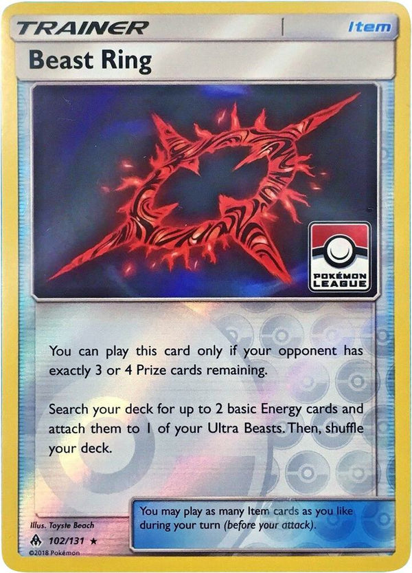 Beast Ring - 102/131 (Pokemon League) - Pokémon