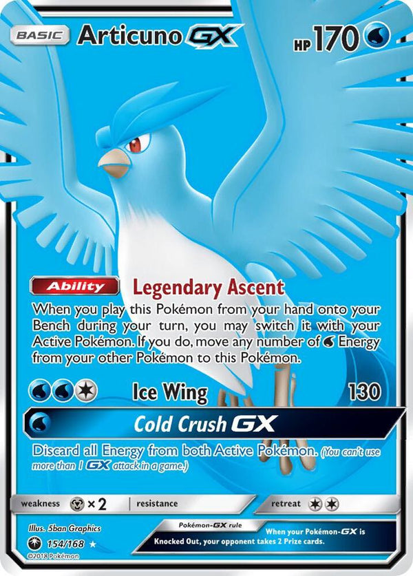 Articuno GX (Full Art) - Pokémon
