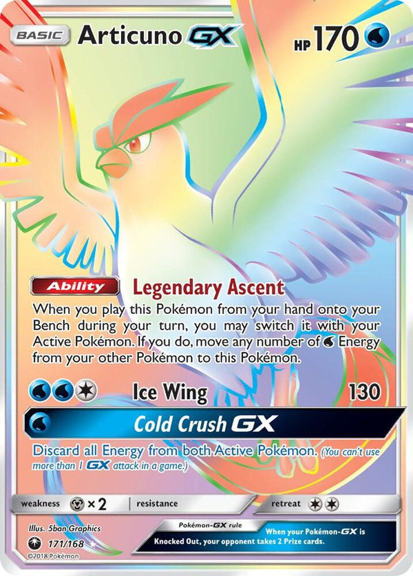 Articuno GX (Secret) - Pokémon