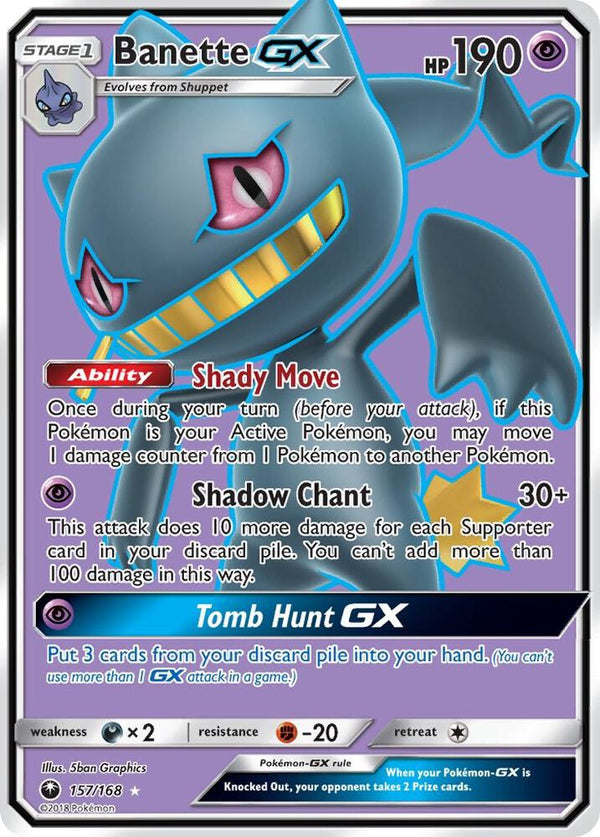 Banette GX (Full Art) - Pokémon