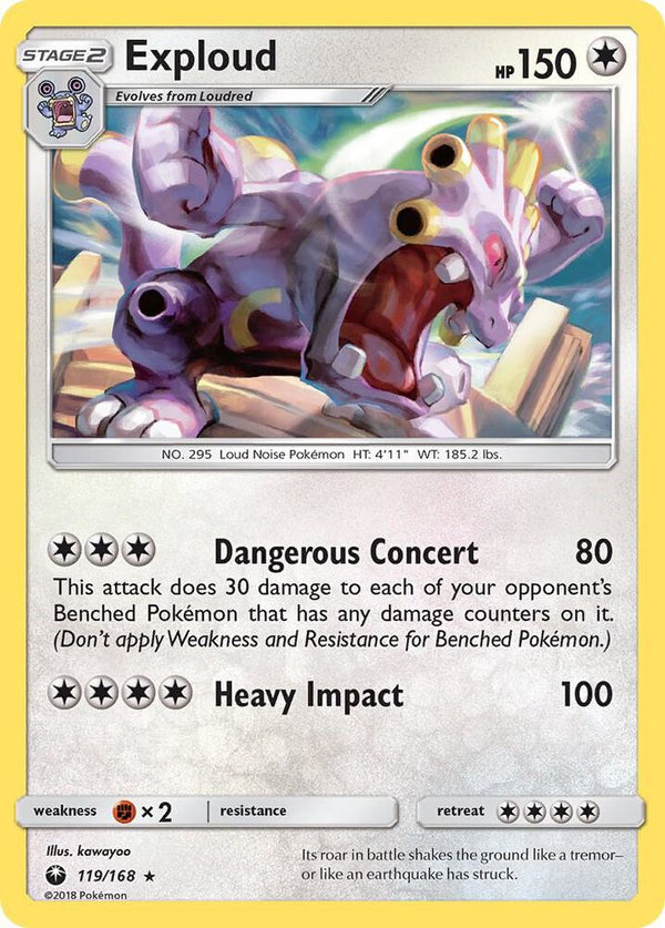 Exploud - Pokémon
