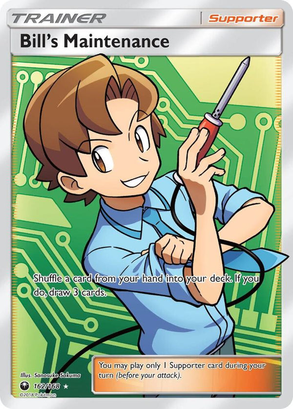 Bill's Maintenance (Full Art) - Pokémon