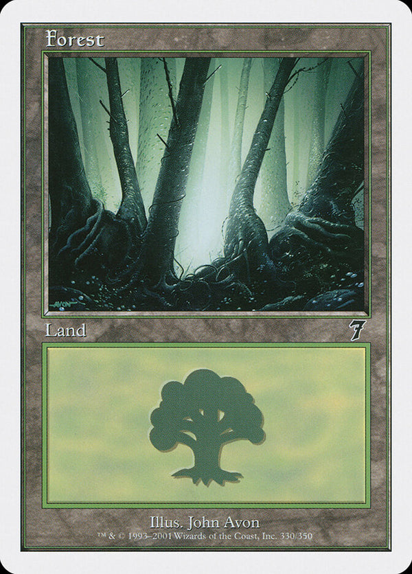 Forest (330) - Magic: The Gathering