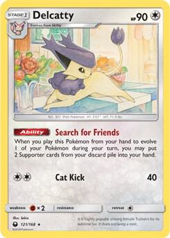Delcatty - 121/168 (SM Celestial Storm) - Pokémon