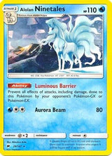 Alolan Ninetales - 28/147 (Cracked Ice Holo) - Pokémon