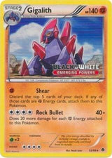 Gigalith - 53/98 (Prerelease) - Pokémon
