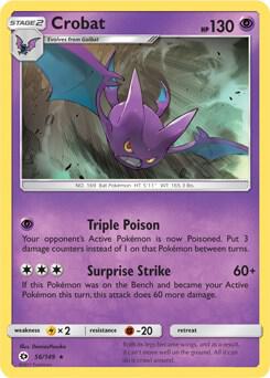 Crobat - 56/149 (Cosmos Holo) - Pokémon