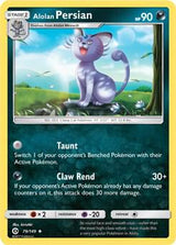 Alolan Persian - 79/149 (Cosmos Holo) - Pokémon