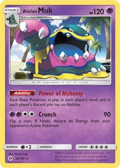 Alolan Muk - 58/149 (Cosmos Holo) - Pokémon