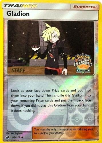 Gladion - 95/111 (Regional Championships) [Staff] - Pokémon
