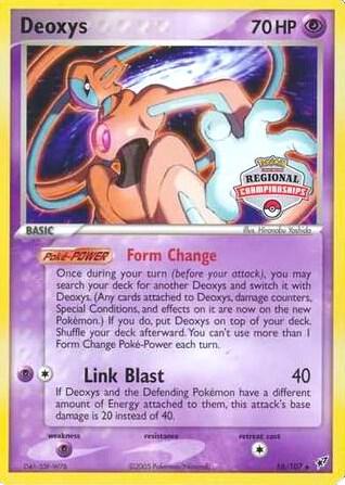 Deoxys - 16/107 (Regional Championships) - Pokémon