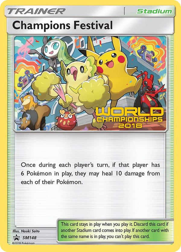 Champions Festival - SM148 (World Championships 2018) - Pokémon