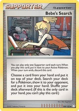 Bebe's Search - 109/123 (Cosmos Holofoil) - Pokémon