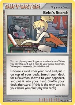 Bebe's Search - 109/123 (Cosmos Holofoil) - Pokémon