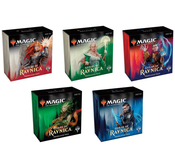 Guilds of Ravnica - Prerelease Pack [Set of 5] - Magic: The Gathering