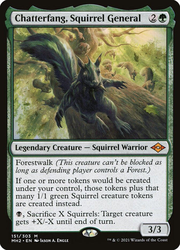 Chatterfang, Squirrel General - Magic: The Gathering