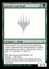 Garruk's Lost Wolf - Magic: The Gathering