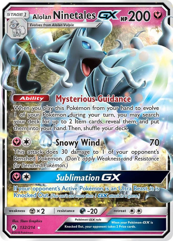 Alolan Ninetales GX - Pokémon