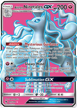 Alolan Ninetales GX (Full Art) - Pokémon