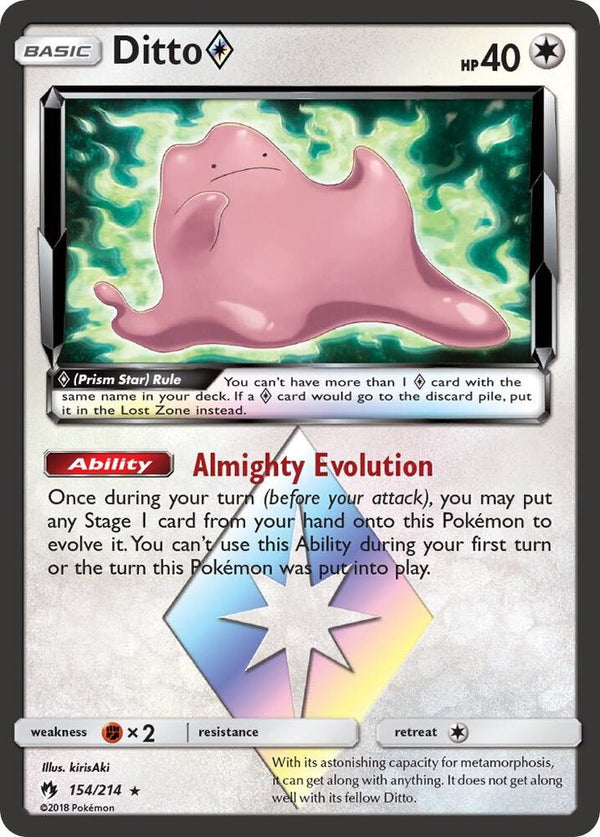 Ditto Prism Star - Pokémon