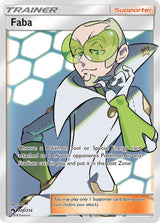 Faba (Full Art) - Pokémon