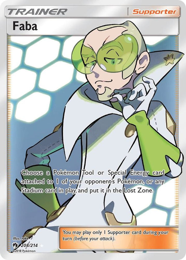 Faba (Full Art) - Pokémon