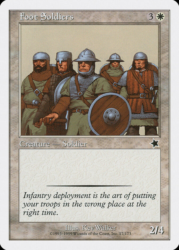 Foot Soldiers - Magic: The Gathering