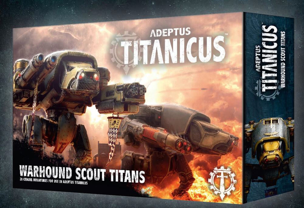 Warhammer: 40K - Adeptus Titanicus - Warhound Scout Titans